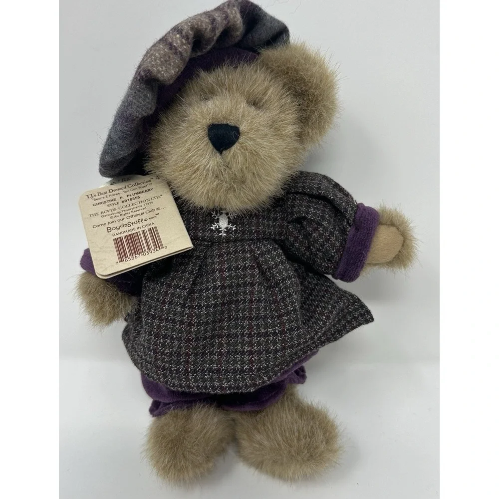 Boyd's Bears Christine P. Plumbeary T.J.'s Best Dressed Collection Style #918355